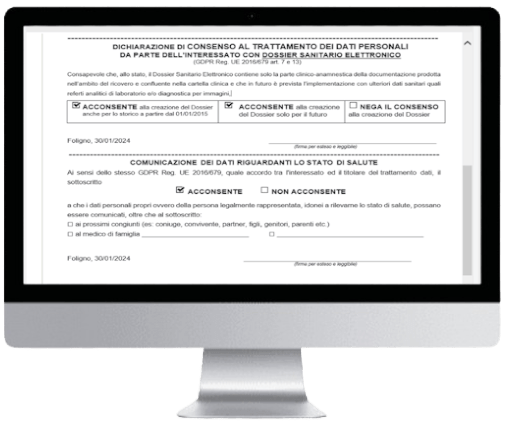 Firma digitale dei referti